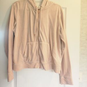 L.O.G.G.womens Pink Zip-Up Hoodie Size XL EUC